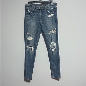Joe’s Jeans Slouched Slim Fit Distressed Size 27